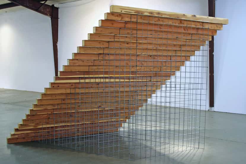 Tom Orr's STAIRS stems from the Dallas artist's interest in common elements of architecture...