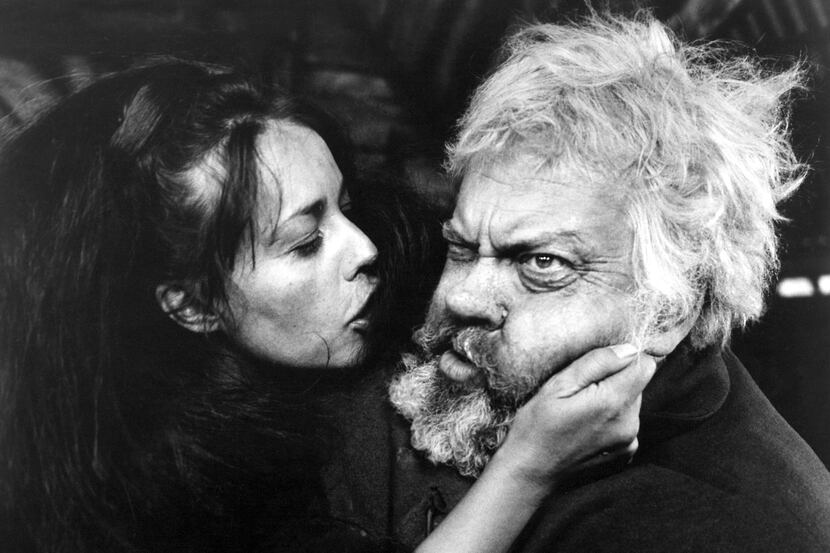 Jeanne Moreau and Orson Welles in Chimes at Midnight