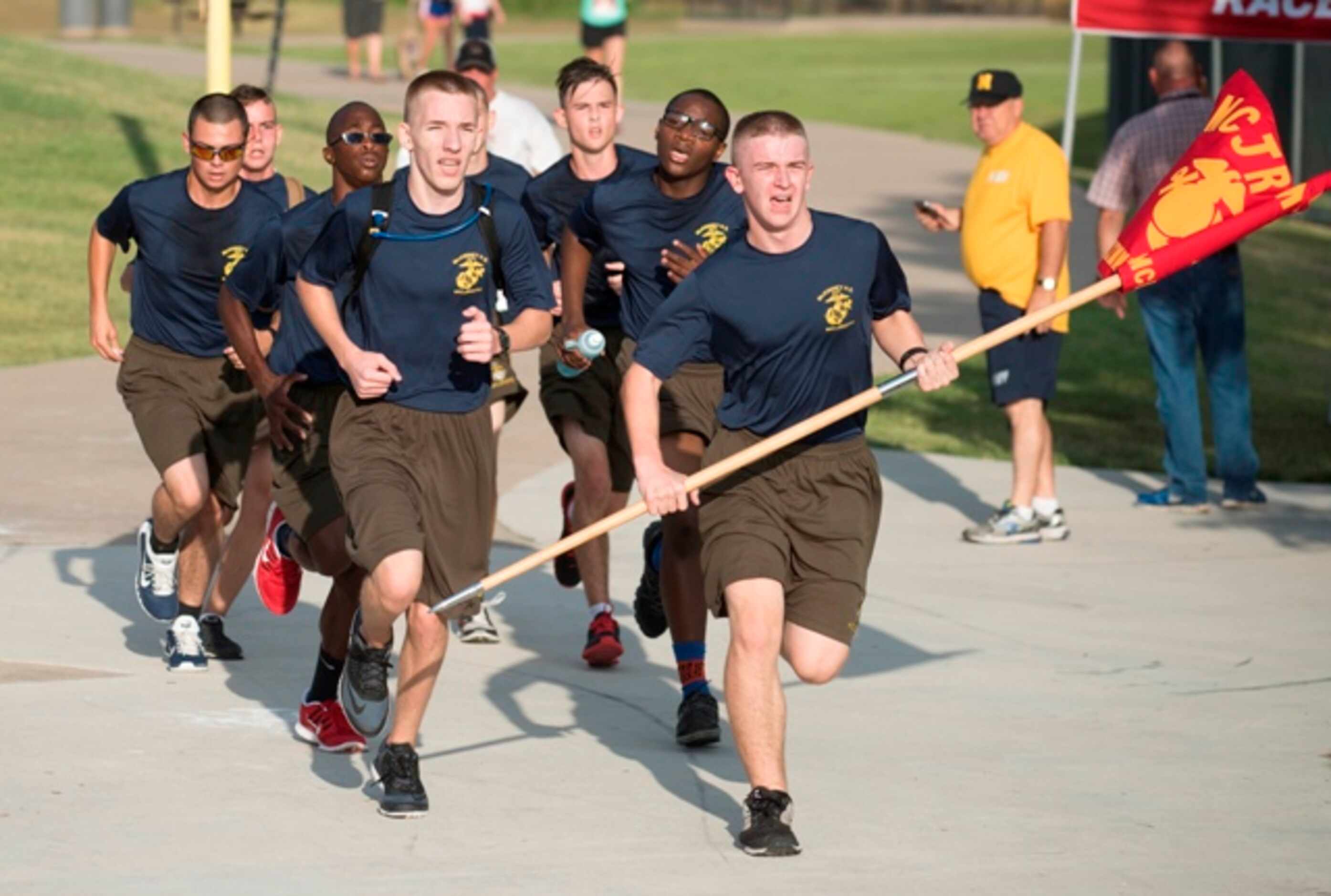 McKinney JROTC cadets honored for helping others during race