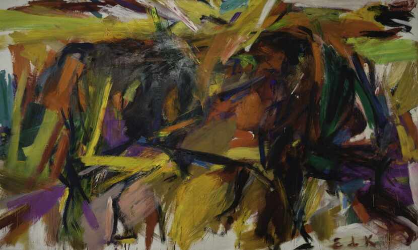 Elaine de Kooning, Bullfight, 1959. Oil on canvas; . Denver Art Museum: Vance  H. Kirkland...