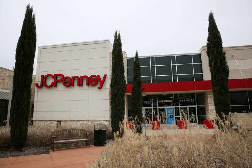 Outside the JCPenney department store at The Village at Fairview shopping center in Fairview.