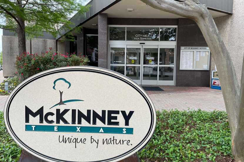 The current McKinney City Hall building is at 222 N. Tennessee St..