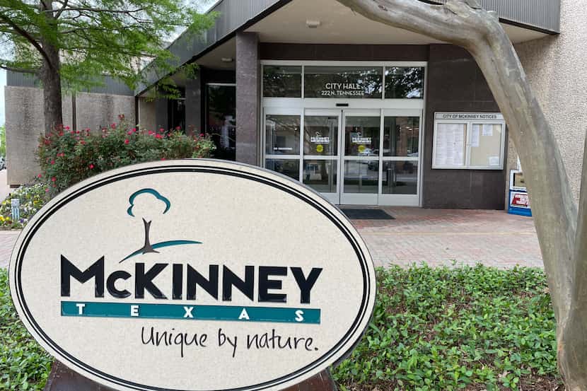 The current McKinney City Hall building is at 222 N. Tennessee St..