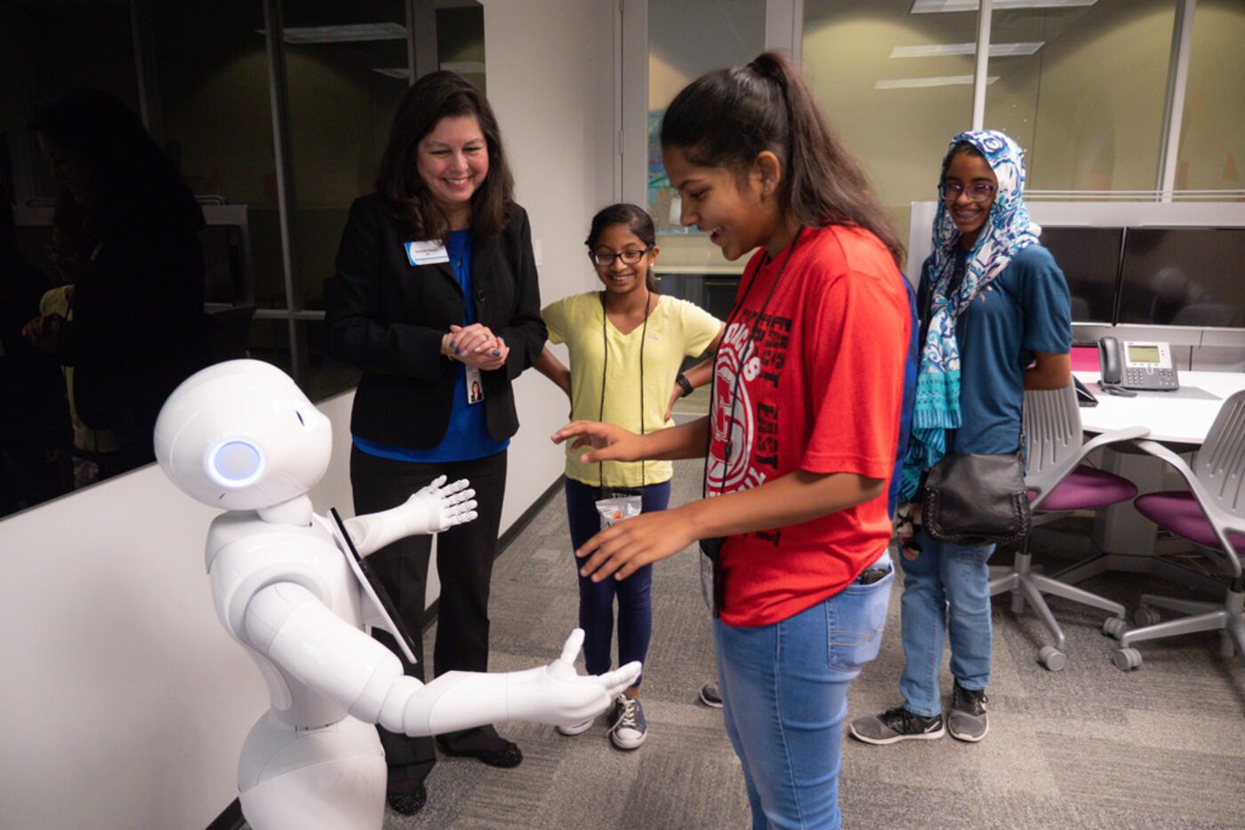 Romelia Flores, distinguished engineer and master inventor at IBM, introduces Coppell...