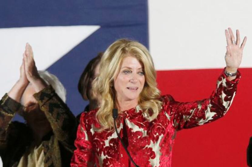 
In her concession speech Tuesday night in Fort Worth, Wendy Davis told supporters: “Your...