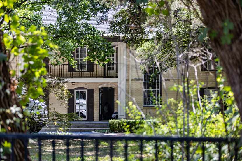 The home at 9446 Hathaway Street in Dallas, Monday, August 21, 2023. The house will host the...