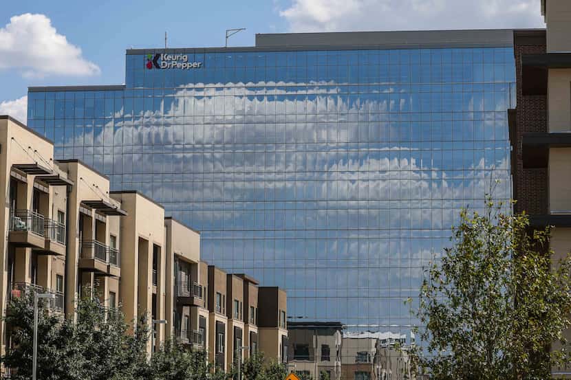 Keurig Dr Pepper has its co-headquarters along Hall Of Fame Lane in Frisco.