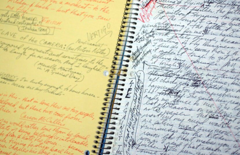 The Wittliff Collections exhibits feature notebooks, photography, artwork, and other items...