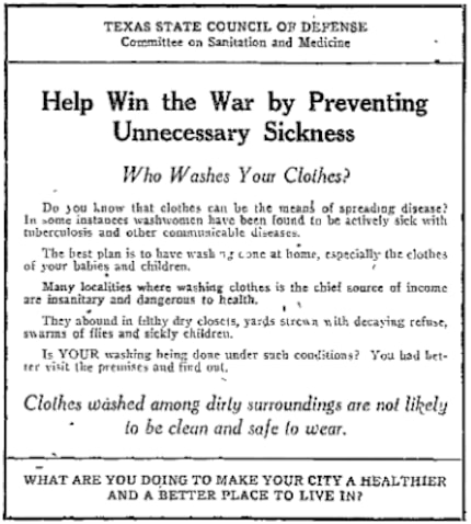 An advertisement from Feb. 18, 1918.