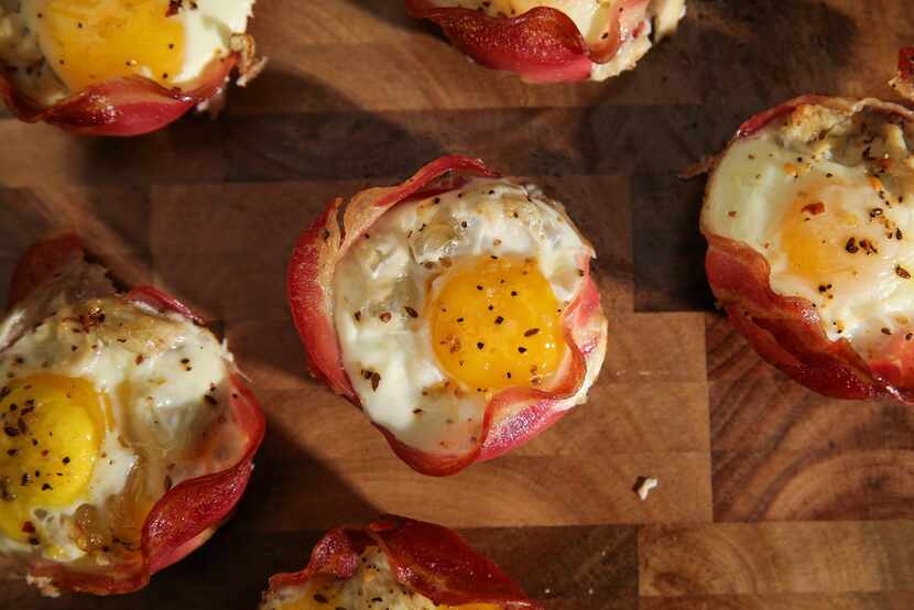 Baked Pancetta Baskets