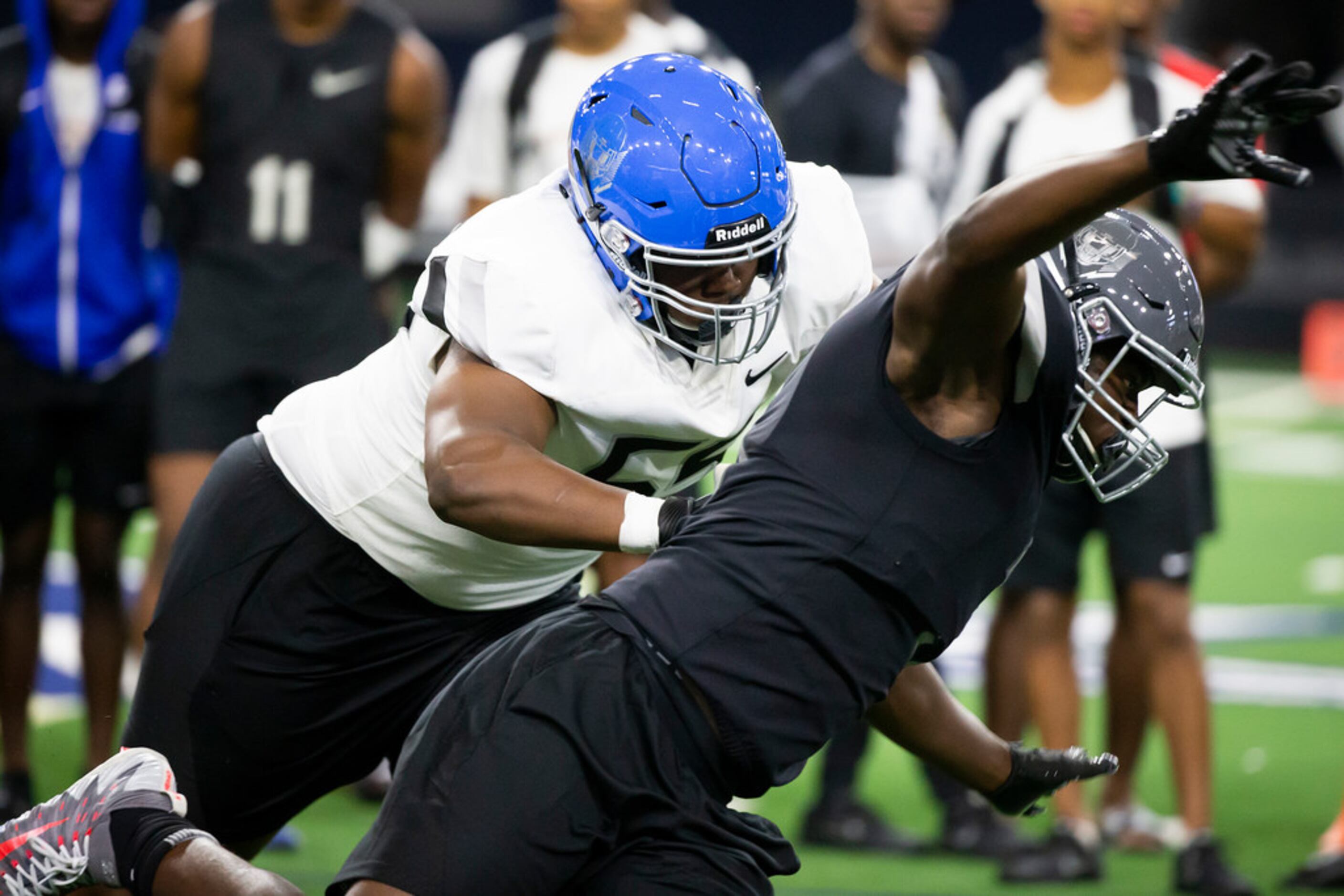 Former Texas A&M Lineman awarded Kenyon Green Day in Humble