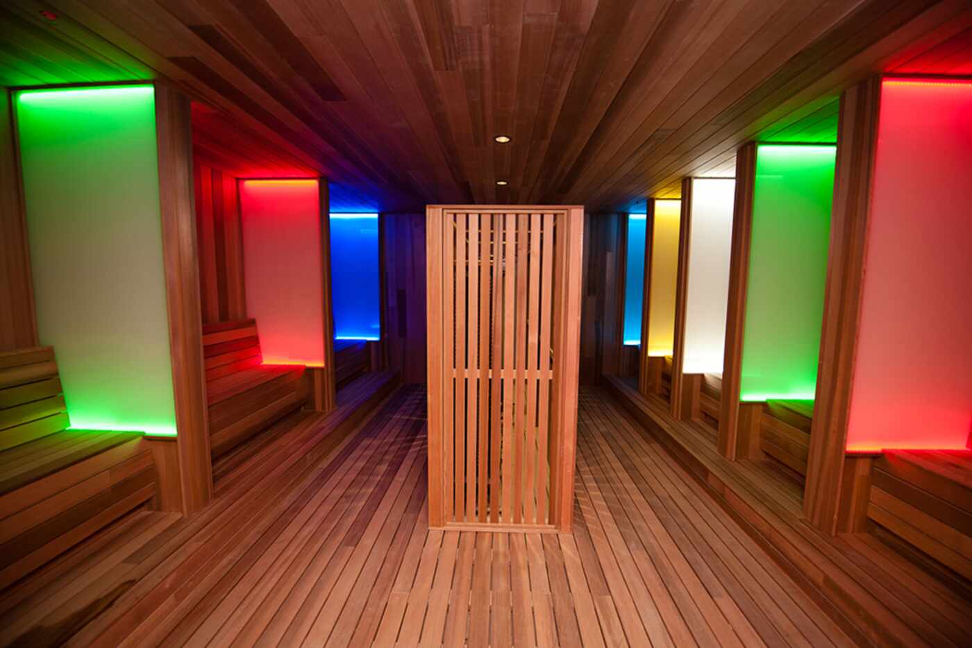 Spa Castle's Chromo-Therapy room