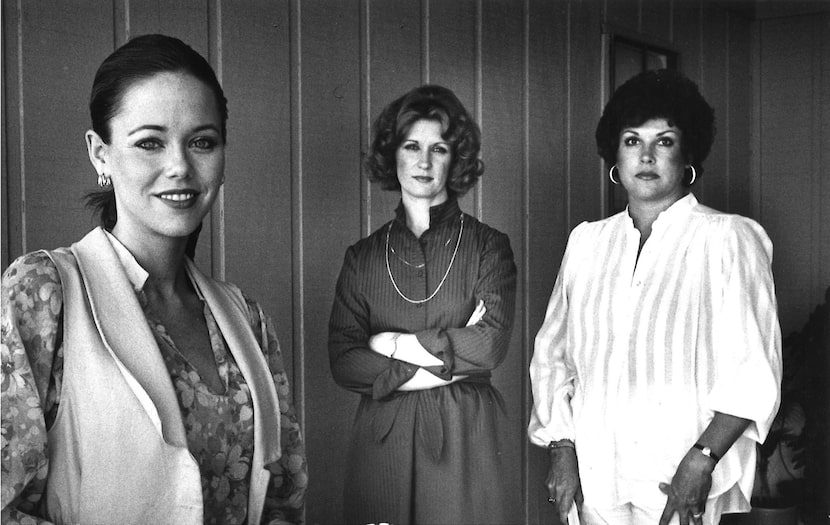 Bobbie Lynn Candler with her sponsors, Rose Raley and Diane Mitchella.