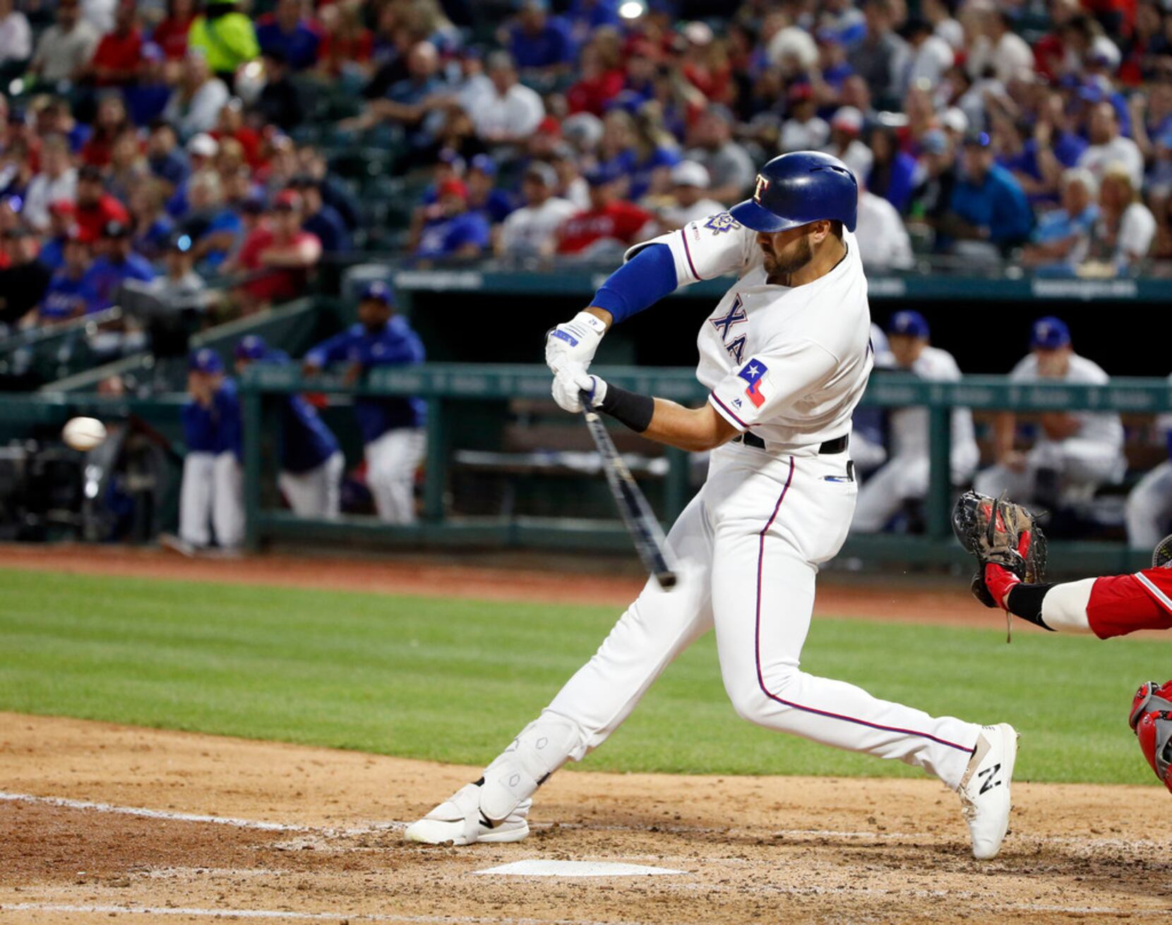 Joey Gallo Texas Rangers Majestic Official Cool Base Player Jersey - White