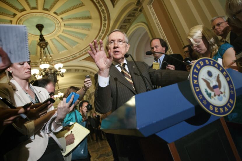 Democratic Senate Majority Leader Harry Reid announced July 31 that he and GOP House Speaker...
