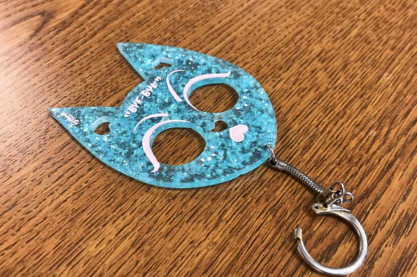 Kitty key chains like this are illegal under the state's ban on brass knuckles. This ban...