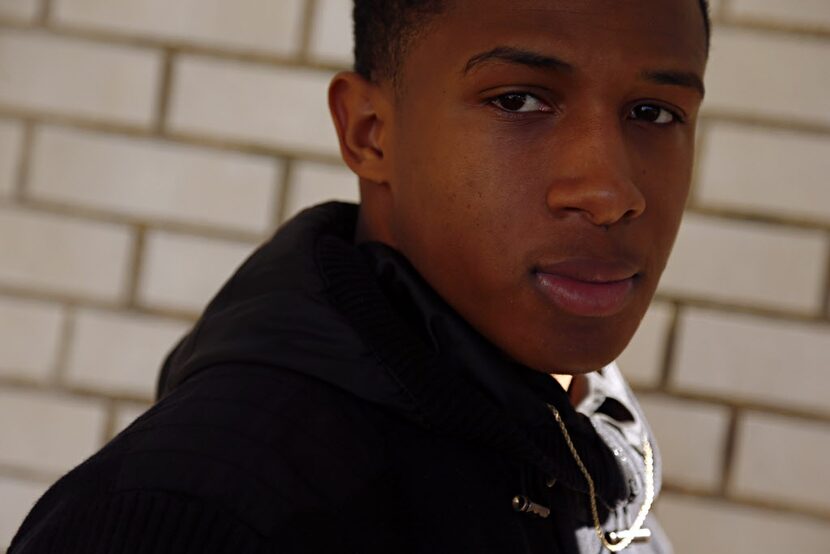 Cedric Collins Jr. photographed Wednesday, January 29, 2014 at Skyline High School in...