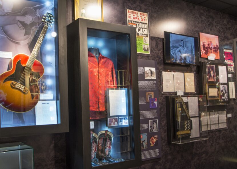 The Johnny Cash Museum located at 119 Third Avenue South, Nashville, TN, opened to the...