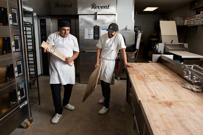 Head baker and executive pastry chef David Madrid has mentored lead baker Yonathan Bustillo...