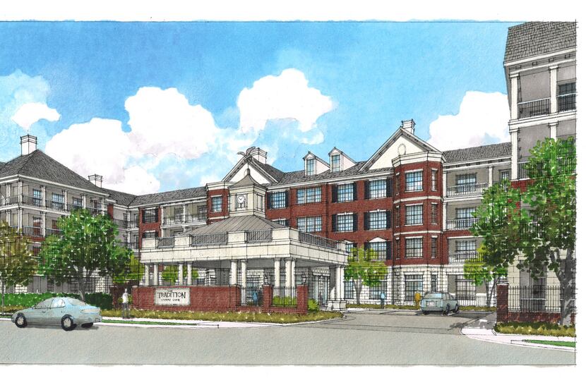 Developers have broken ground on a 311-unit seniors housing community on Lovers Lane east of...