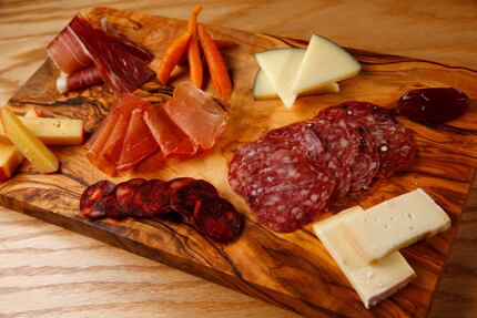 Charcuterie boards, made with Spanish meats and cheeses, are bound to be popular at Tapas...