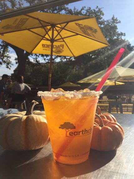 A pumpkin margarita