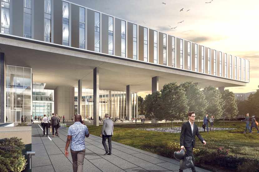 Baylor Scott & White's new East Dallas office campus will house hundreds of workers.