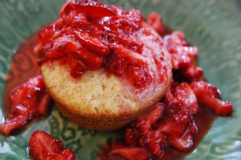 
The subtlety of the spice in the muffins is enhanced by the flavor of fresh berries in...