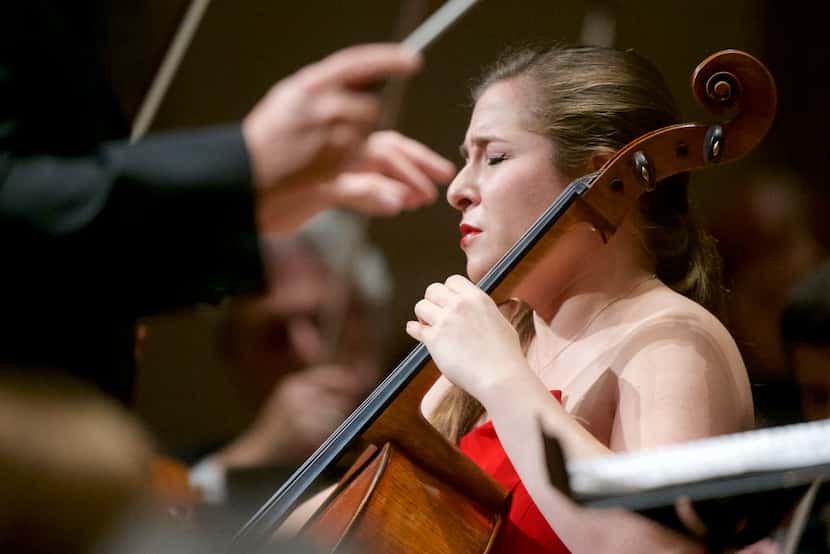 Cello soloist Alisa Weilerstein performs the Prokofiev Sinfonia concertante with conductor...