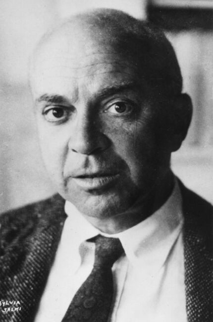 An undated photo of  author John Dos Passos.  