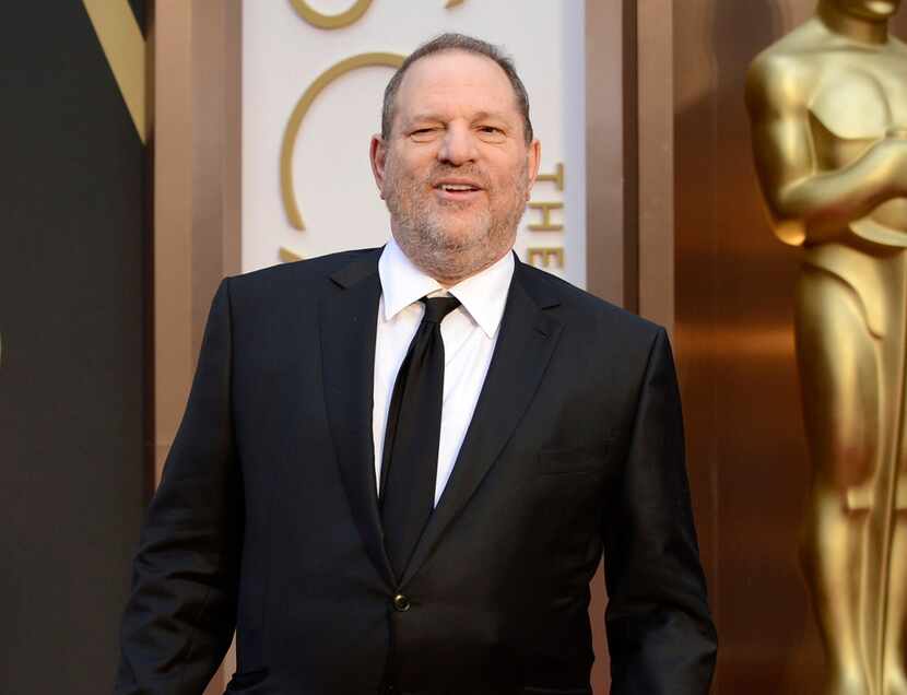 In this March 2, 2014 file photo, Harvey Weinstein arrives at the Oscars at the Dolby...