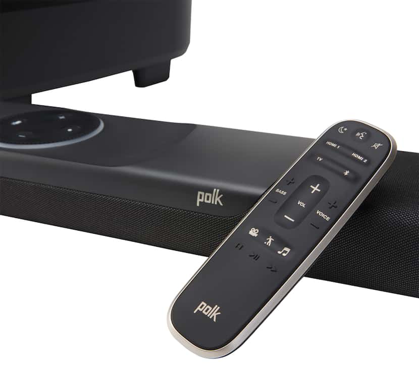 The remote for the Polk Command Bar.