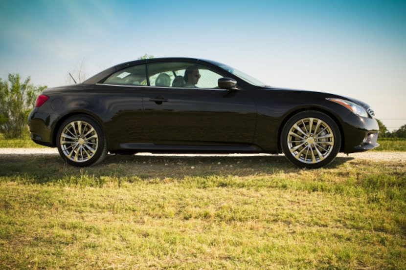 Sexy and smart: The G37 has Bose surround-sound speakers built into the headrests, Silk Obi...