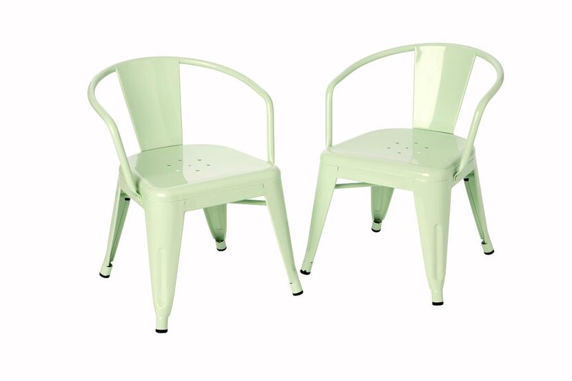 
Industrial Activity Chair Set in Aqua Mint, $79.99
