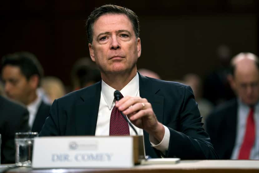 FBI Director James Comey appeared before the Senate Select Committee on Intelligence at the...