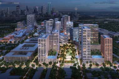 Future phases of development for the acres and acres surrounding Trinity Groves will...