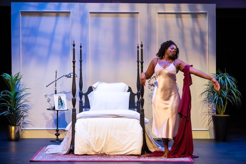 Soprano Erica Simmons sings in "A Lily Among Thorns," an operatic combination of works by...