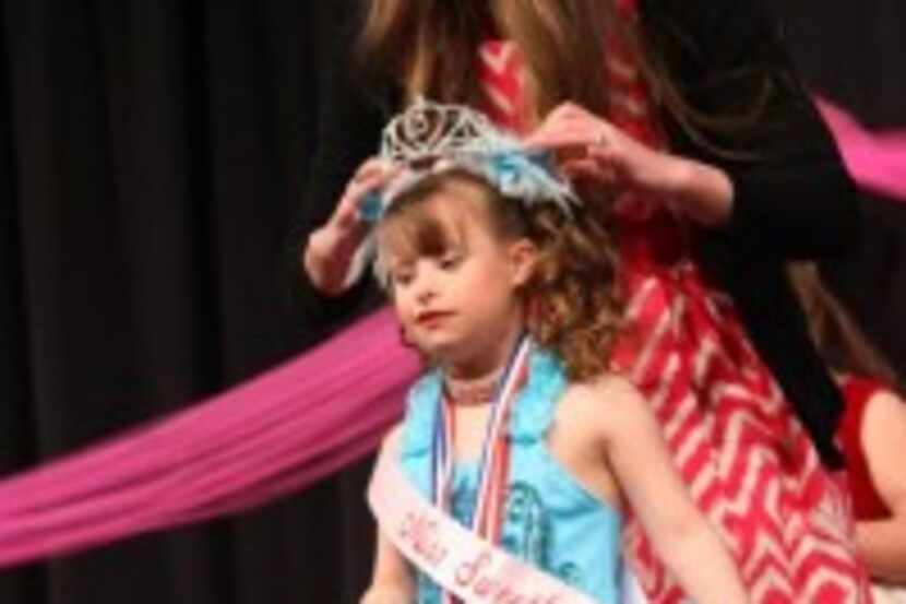  Adlyn Sweny, 8, has participated in the Miss Sweetheart Special Needs Pageant for 5 years....