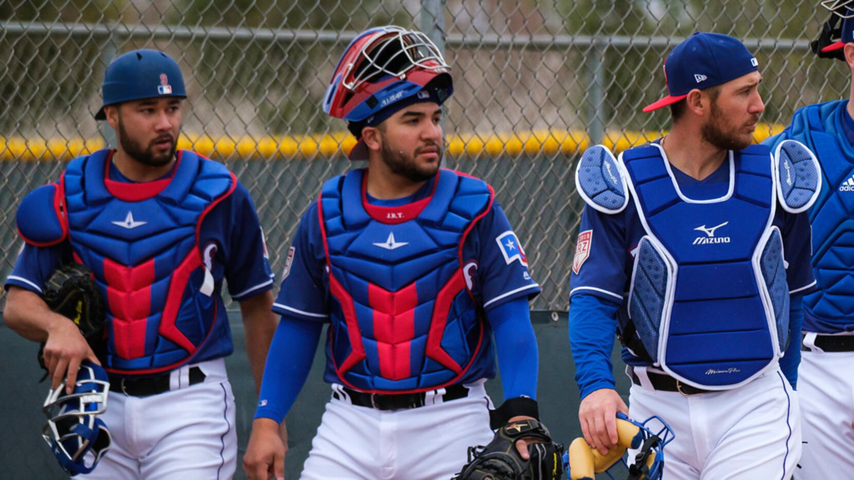 What do the Rangers want from a backup catcher?