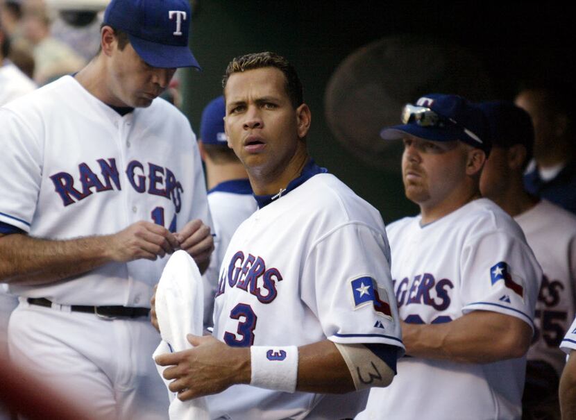 The Top 30 Hitting Seasons in the Last 25 Years - T20. Alex Rodriguez,  Texas Rangers (2003)