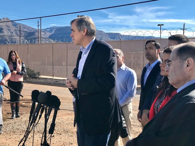 U.S, Sen. Jeff Merkley of Oregon described President Trump's immigration policies as a "war...