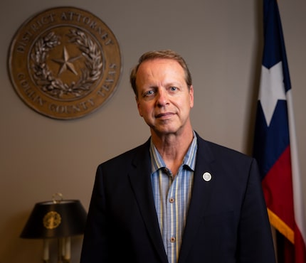 Collin County DA Greg Willis poses for a photo in his office on Wednesday, June 23, 2021, at...