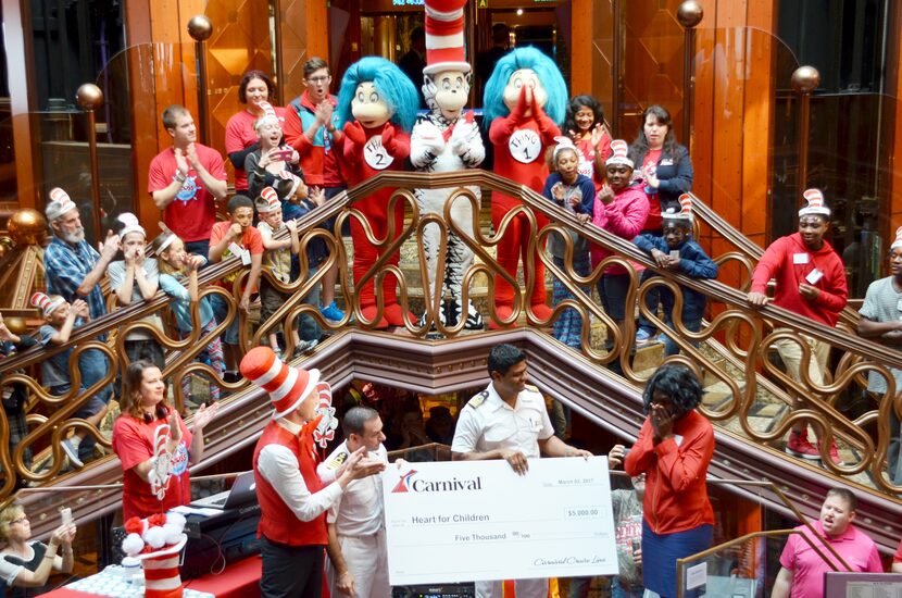 Seuss at Sea on Carnival Cruise Lines.