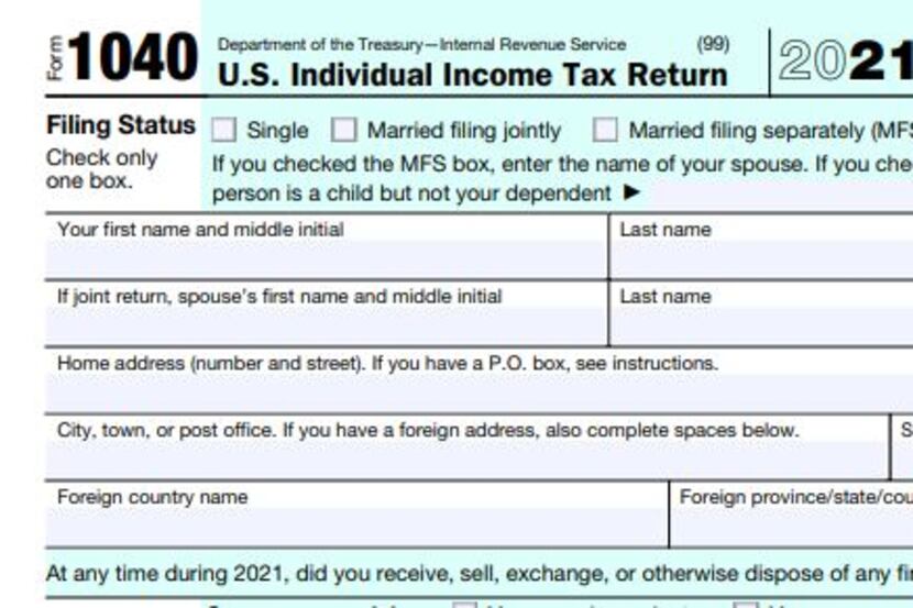 What do you need to know about filing your IRS 1040 tax return in 2022?