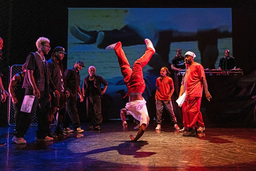 Rennie Harris Puremovement in "Rome & Jewels," a hip-hop reinterpretation of Shakespeare's...