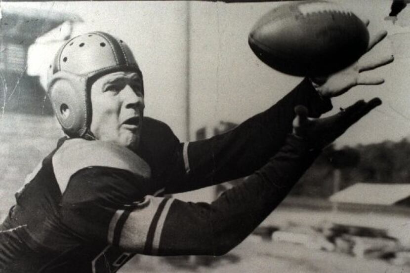 This is a shot of Ennis' Jack Lummus, a former Ennis High; Baylor and New York Giants...
