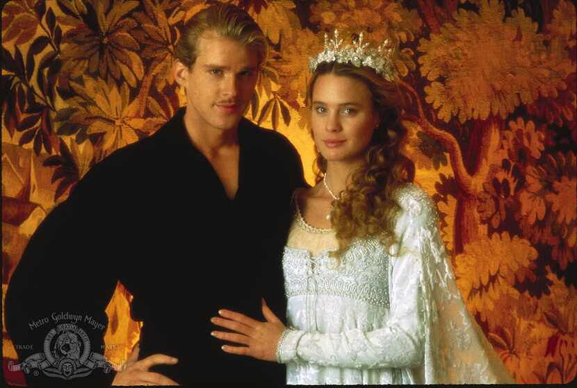 A handout photo from MGM shows Cary Elwes and Robin Wright in 1987's "The Princess Bride."