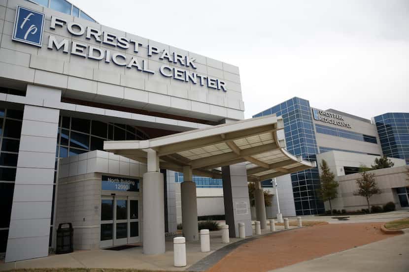 Forest Park Medical Center in Dallas on Dec. 1, 2015. The hospital has since closed and is...