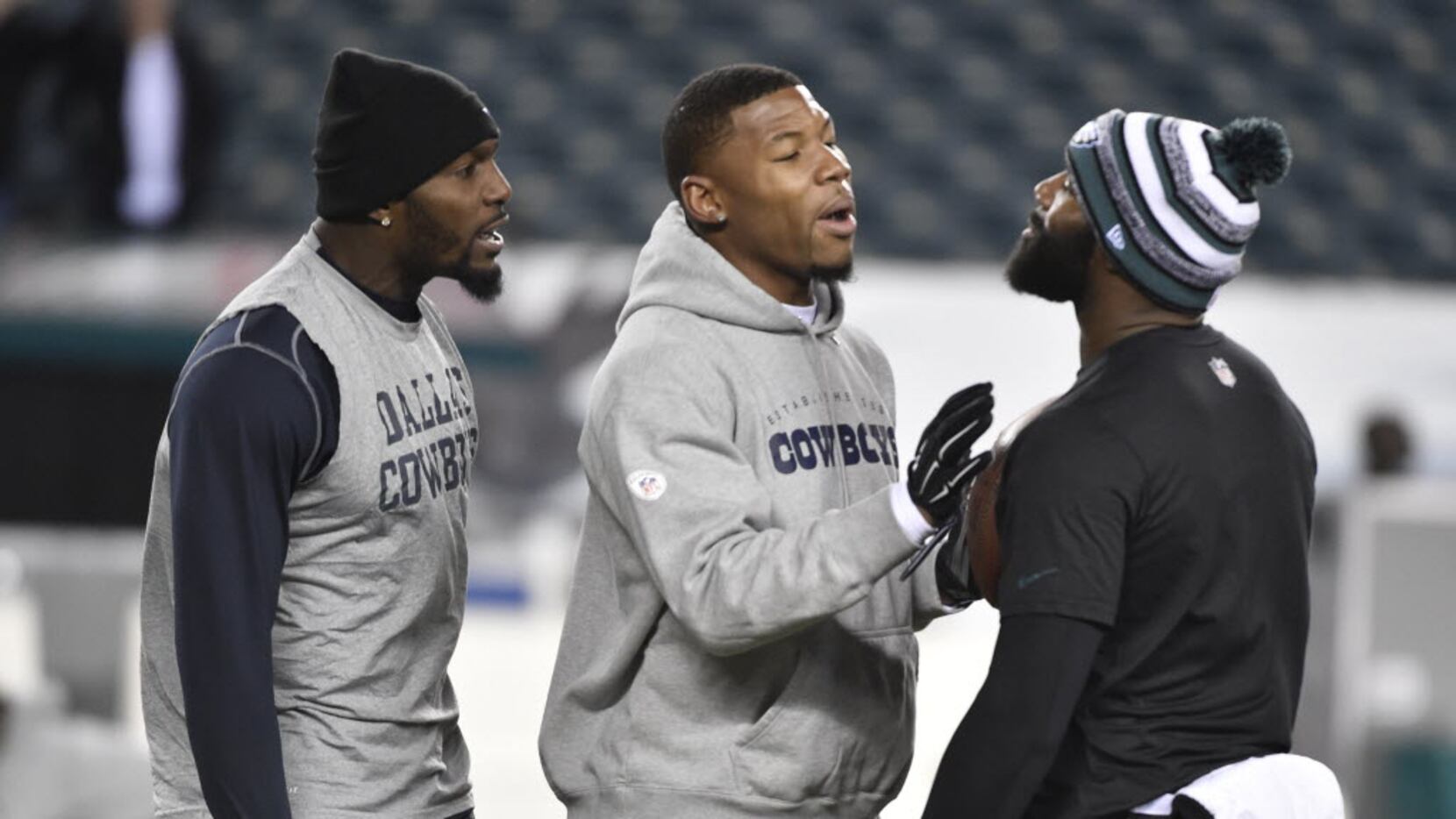Eagles' Malcolm Jenkins blames Dez Bryant for starting heated pregame  exchanges