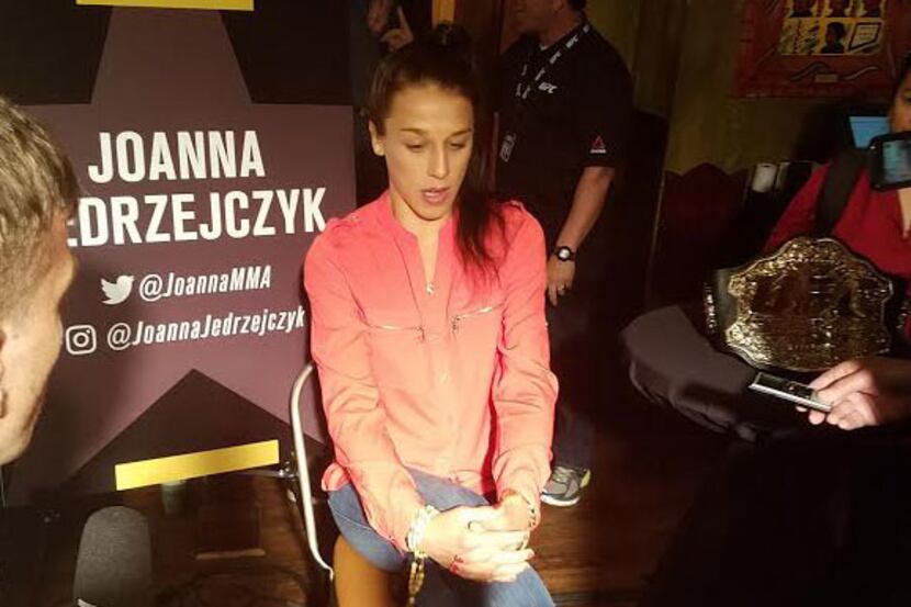 Joanna was the most popular fighter at UFC Media Day.